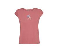T-shirt femme Greenbomb Bird Look Timid Rose M