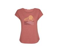 T-shirt femme Greenbomb Mountain Scenery Cool Rose M