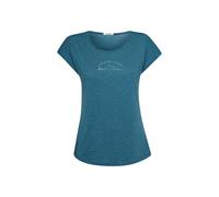 T-shirt femme Greenbomb Weekend Plans Cool Bleu XL