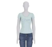 T-shirt femme Guess CN Script Beige L