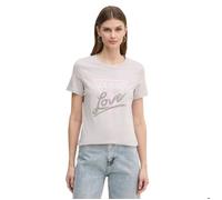 T-shirt femme Guess CN Triangle Love M