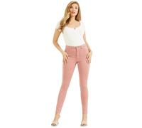 T-shirt femme Guess Karlee Jewel Btn Henley Blanc XS