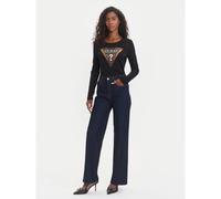 Guess Leo Triangle Long Sleeve T-shirt Noir 2XL Femme