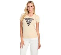 GUESS T-shirt beige / marron, Taille M