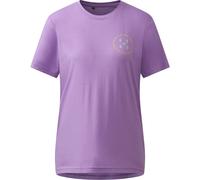 Haglöfs - Outsiders Graphic Tee - T-shirt femme Purple Ice - XS