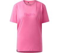 Haglofs Outsiders Short Sleeve T-shirt Rose L Femme