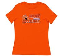 T-shirt femme Halloween - Je suis habillé. Ne demandez pas ! - T-shirt drôle de war nécessaire - Costume femmes - Tenue de fête amusante - Idée cadeau T-shirt amusant pour adultes, Orange, M