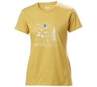 Helly Hansen Massif Graphic Short Sleeve T-shirt Jaune S Femme