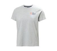 Helly Hansen T-shirt manches courtes The Ocean Race 2.0 Gris L Femme