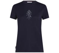 T shirt technique femme icebreaker merino 150 tech lite lancewood bleu