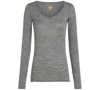 Icebreaker - Women's Siren L/S Sweetheart - Sous-vêtement mérinos - L - gritstone heather