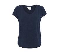T-shirt femme Ichi Rebel SS12 Bleu M