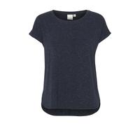 T-shirt femme Ichi Rebel SS6 Bleu M