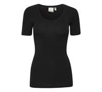 T-shirt femme Ichi Zola Plain Noir M