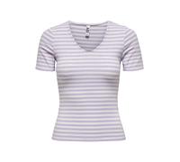T-shirt femme JDY JRS Fransiska Stripe Rose XS