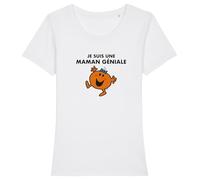 T-shirt Femme - JE SUIS UNE MAMAN GENIALE
