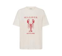 T-shirt femme KAFFE Annemette Blanc S