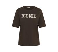 T-shirt femme KAFFE Curve Alma Marron M