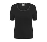 T-shirt femme KAFFE Curve Britt Noir M