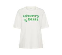 T-shirt femme KAFFE Curve Chari Blanc S