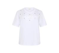 T-shirt femme KAFFE Curve Clio Blanc S