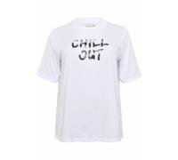T-shirt femme KAFFE Curve KCViola Blanc L