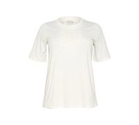 KAFFE CURVE T-shirt transparent / blanc, Taille M