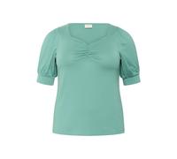 KAFFE CURVE T-shirt 'KCsissy' turquoise, Taille L