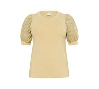 T-shirt femme KAFFE Curve Tana Beige M