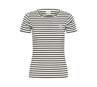 T-shirt femme KAFFE Liddy Flower Blanc XS