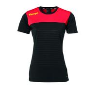 Kempa Emotion 2.0 Short Sleeve T-shirt Rouge,Noir XS Femme