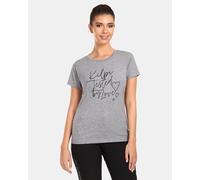 Kilpi Moare Short Sleeve T-shirt Gris 38 Femme