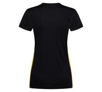 La Sportiva PROMO TEE Women ZART058 Black/Yellow Noir M