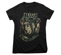 T-Shirt Femme Mad Hatter Officiellement Licencié Genesis