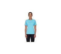 T shirt femme mammut selun fl logo bleu
