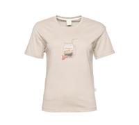 T-shirt femme manches courtes Chillaz Leoben Mountains To Go beige 40 (L)