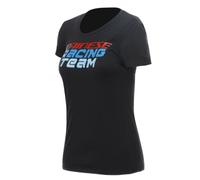 T-Shirt Femme Manches Courtes Dainese RACING T-SHIRT LADY Noir