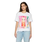 Merchcode T-shirt 'Cher Prisma' orange / homard / rose / blanc, Taille L