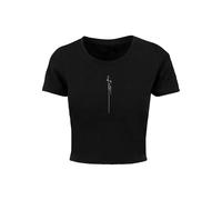 T-shirt femme Merchcode Faith Noir M
