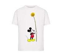 T-shirt femme Merchcode Mickey Fitness Blanc L