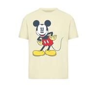 T-shirt femme Merchcode Mickey Vintage Pose Jaune M