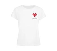 T-shirt femme Merchcode Turkey Blanc L