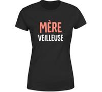 T shirt femme mère-veilleuse 3 | 100% Coton | Imprimé en France | Cadeau Noël M