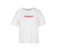T-shirt femme Miss Tee Anti Cardio Club Blanc S