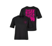 T-shirt femme Miss Tee Everything Is Nice Noir S