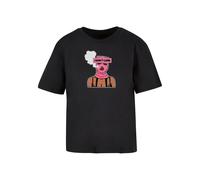 T-shirt femme Miss Tee I Don't Care Noir S