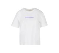 T-shirt femme Miss Tee Karma Butterfly Blanc S