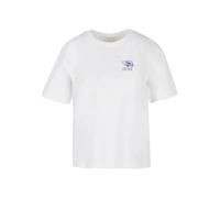 T-shirt femme Miss Tee Live Slow Seashells Blanc 4XL