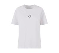 T-shirt femme Miss Tee Lotus EMB Blanc L