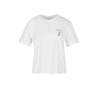 T-shirt femme Miss Tee Matcha Club Good Mood Blanc M